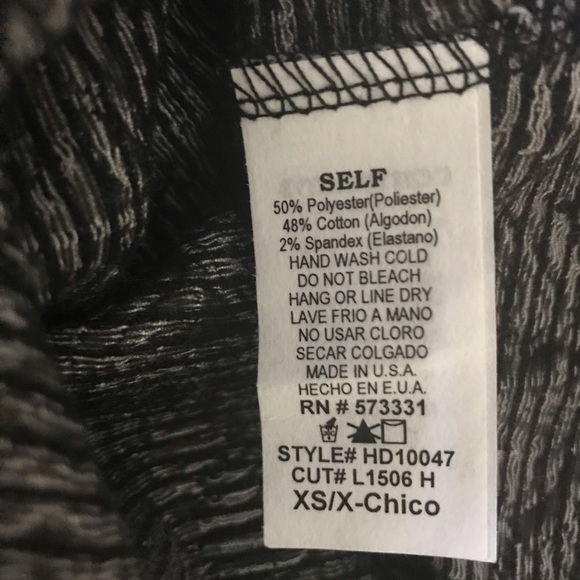 Stitch Fix Le Lis Black & White Floral Dress XS - Picture 8 of 8